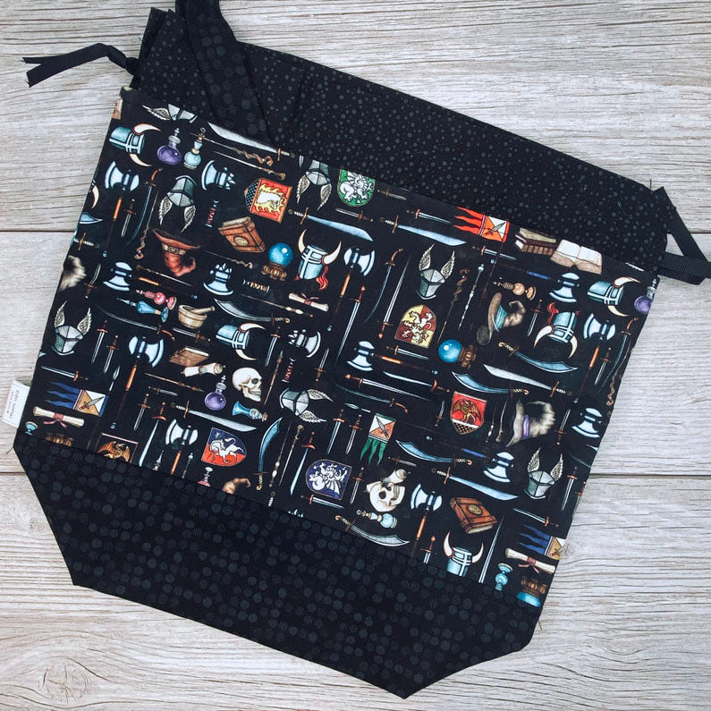 Medieval Warrior (or D&D) Project Bag