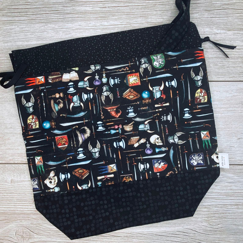 Medieval Warrior (or D&D) Project Bag