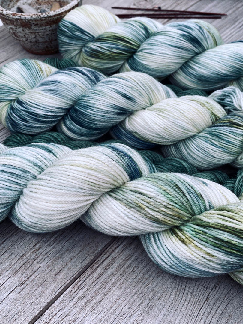 Mirror of Galadriel SOCK SET | Hobbit & Tolkien Inspired | Choose Fingering or DK weight