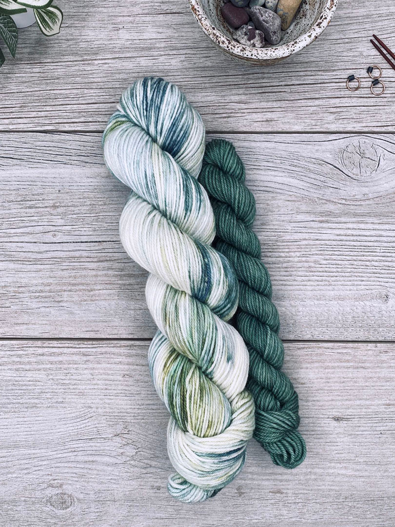 Mirror of Galadriel SOCK SET | Hobbit & Tolkien Inspired | Choose Fingering or DK weight