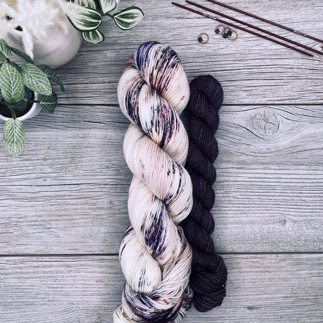 Pressed Petals SOCK SET | Keepsake Collection | Fingering weight