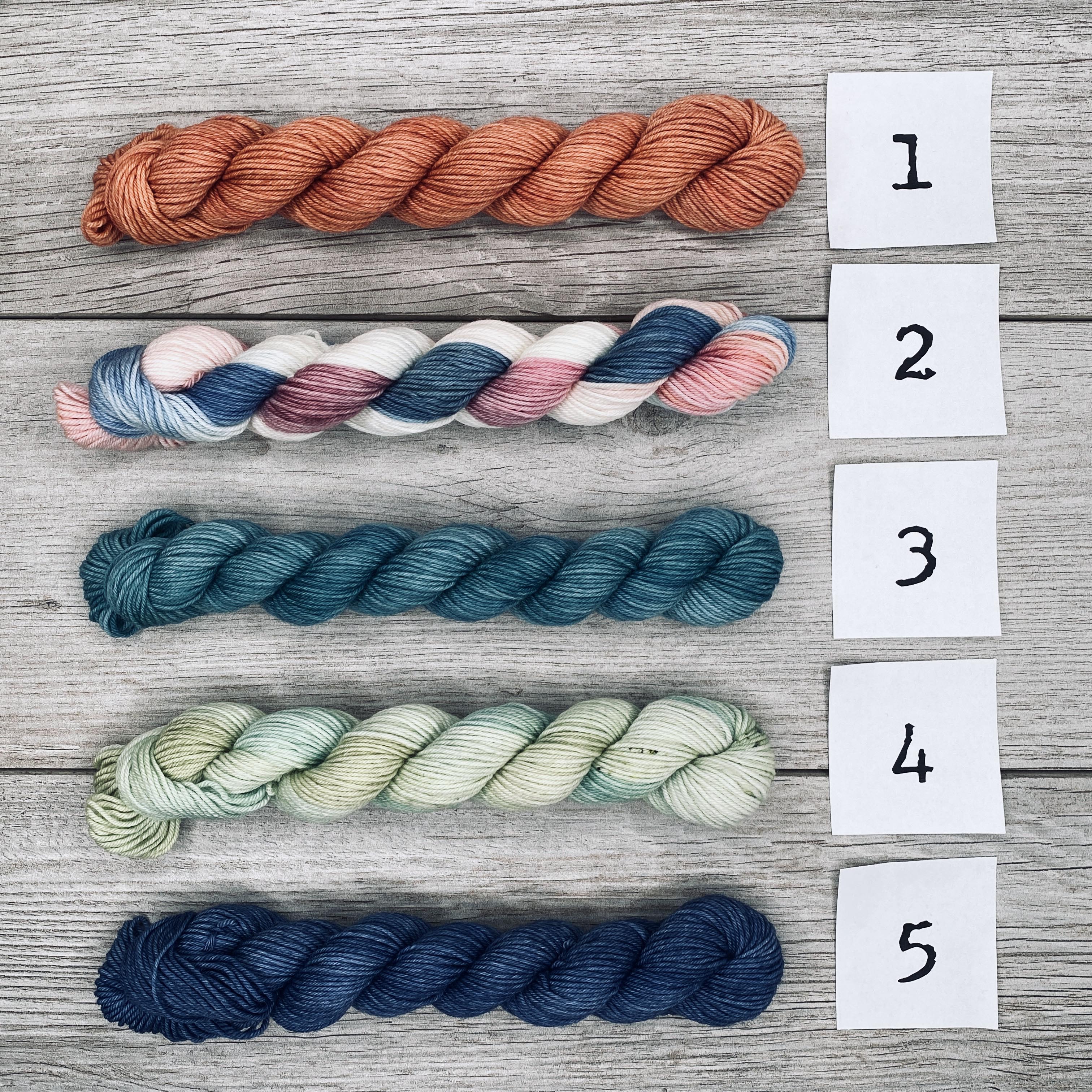 Mini Singles | SHEEPISHsock | fingering weight