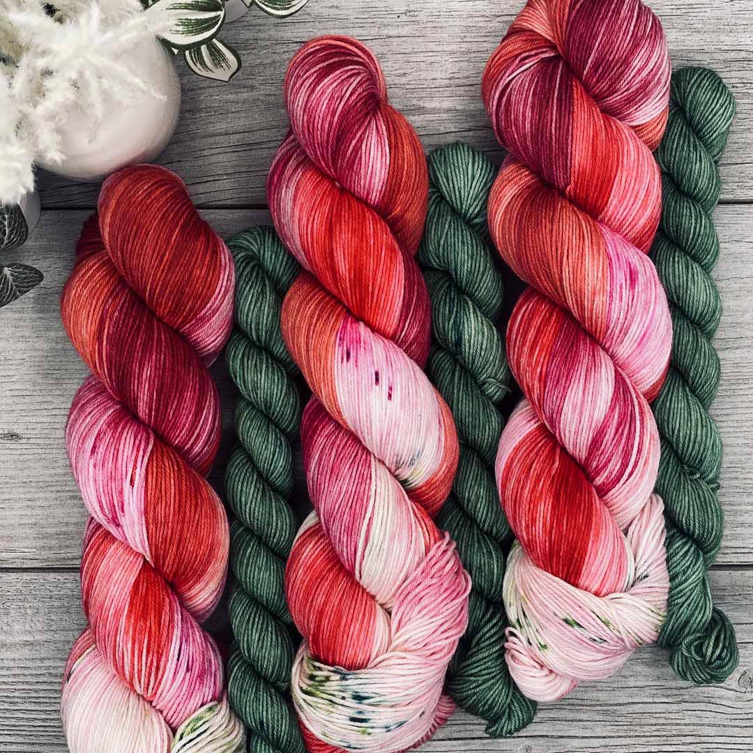 Wrapping Presents SOCK SET | SHEEPISHsock | fingering weight | Christmas