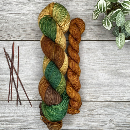 Green Dragon Inn SOCK SET  |  Hobbit &amp; Tolkien Inspired  |  SHEEPISHsock  |  fingering weight