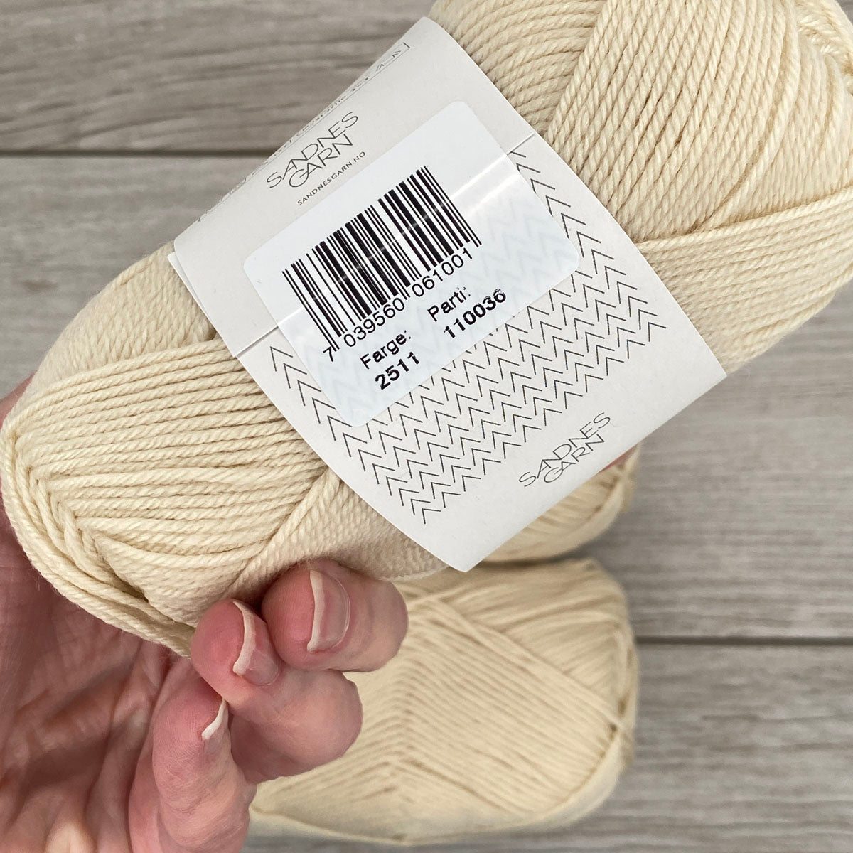 DESTASH  |  Sandnes Garn Babyull Fingering weight