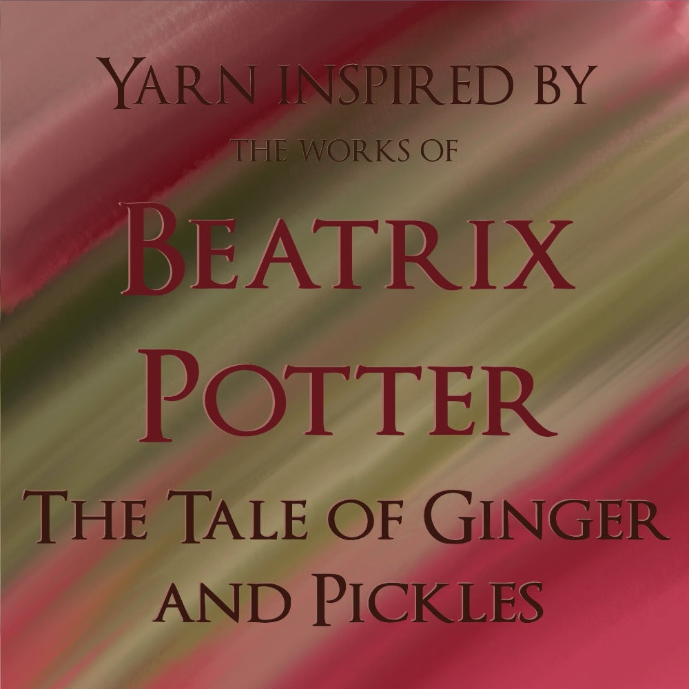 A Pennyworth of Peppermints SOCK SET  |  The Tale of Ginger and Pickles  |  Beatrix Potter Inspired  |  SHEEPISHsock  |  fingering weight