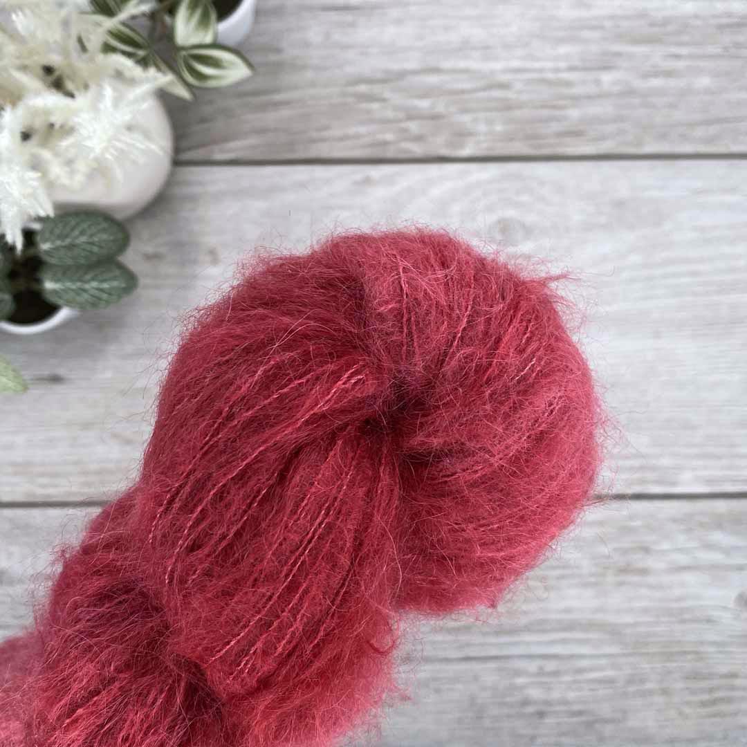 Currant Berry  |  Anne of Green Gables Inspired  |  Dreamy Suri Silk  |  Lace weight