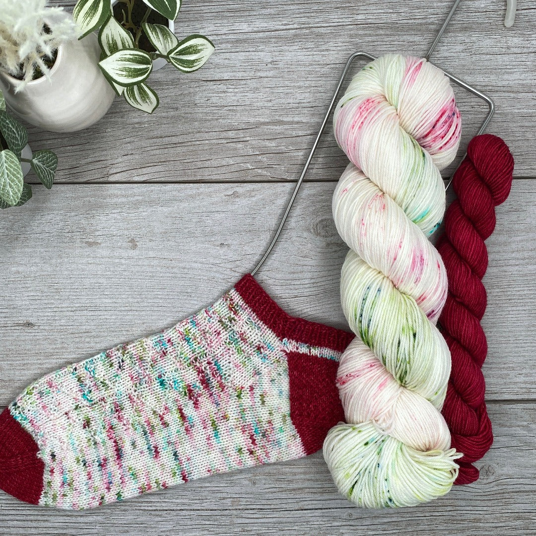 Elf Workshop SOCK SET  |  SHEEPISHsock  |  fingering weight