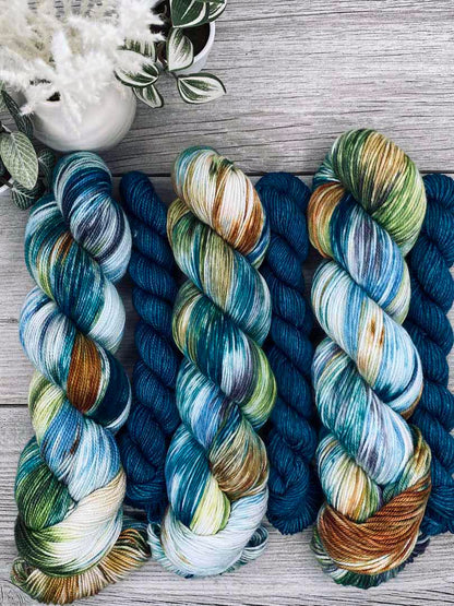 Family Loyalties SOCK SET  |  Sleuths &amp; Secrets Series  |  Wayfarer  |  Fingering weight