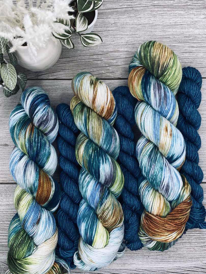 Family Loyalties SOCK SET  |  Sleuths &amp; Secrets Series  |  Wayfarer  |  Fingering weight