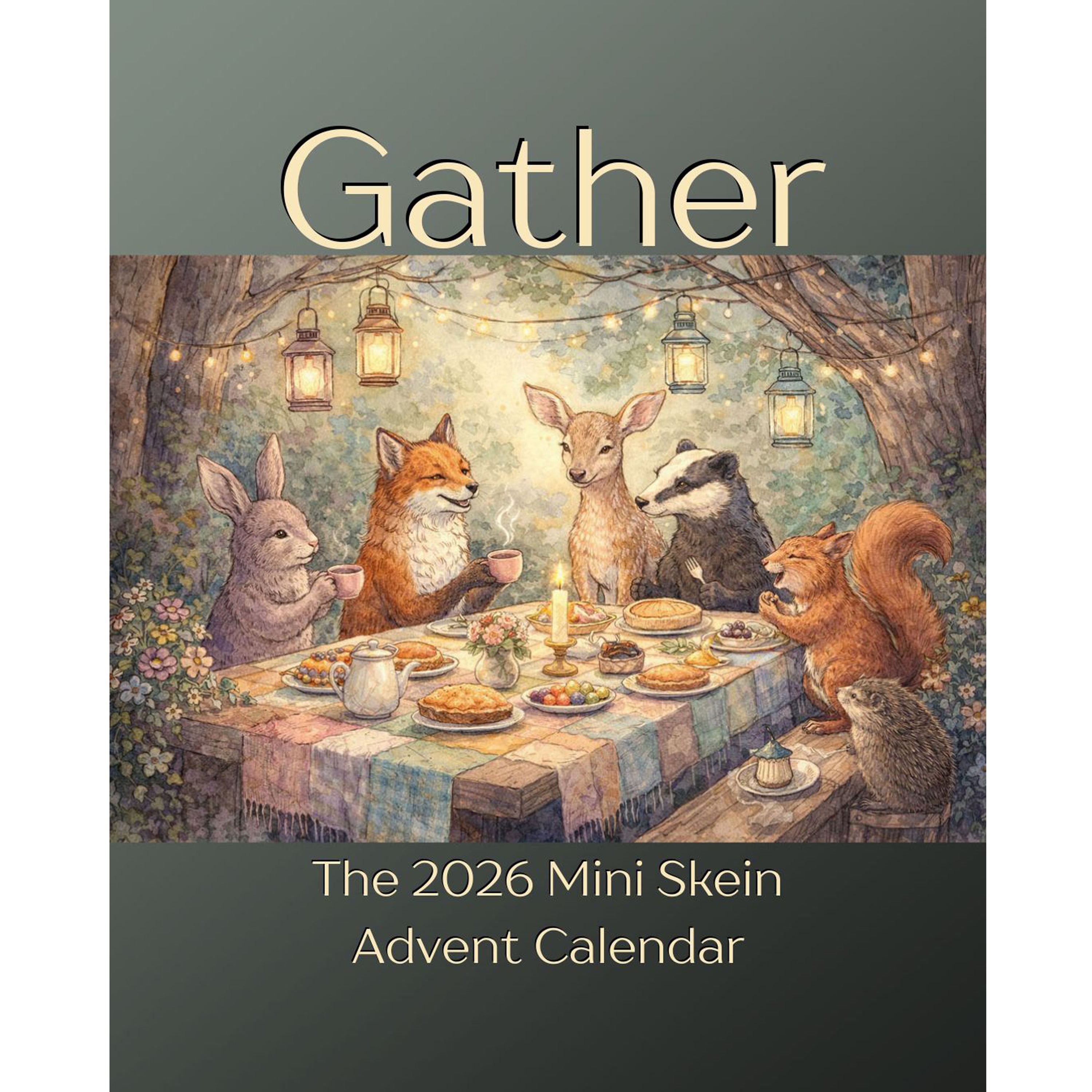Gather Advent PREORDER  ~  A Twelve Mini Skein Advent Calendar for 2026