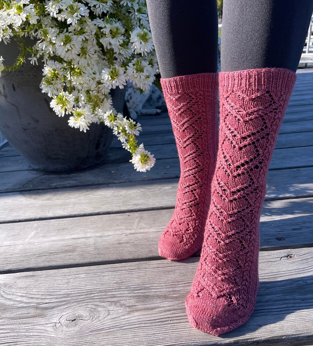 Gilbert Hearts Anne Socks  |  Knitting Pattern  |  Digital Download