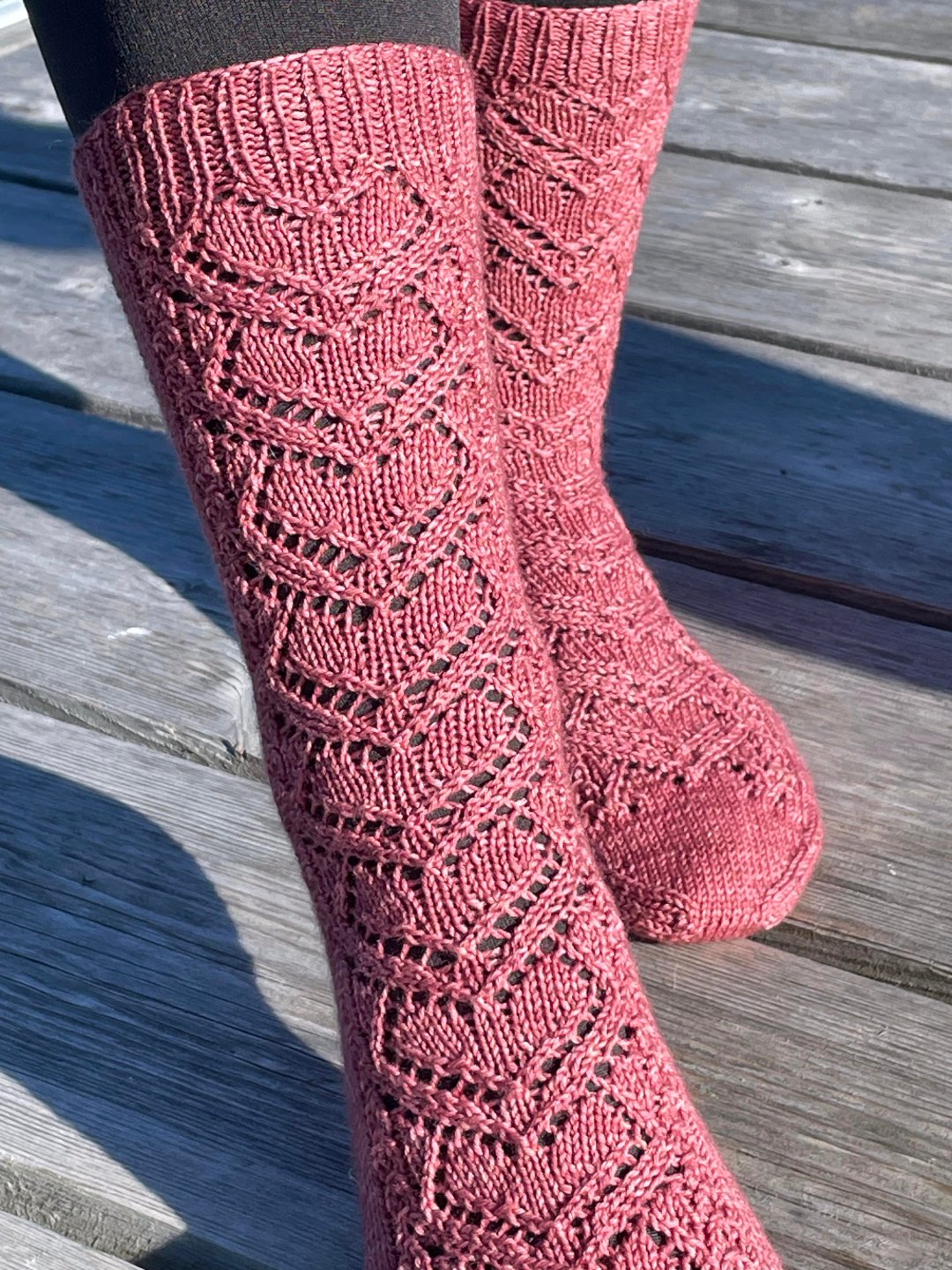 Gilbert Hearts Anne Socks  |  Knitting Pattern  |  Digital Download