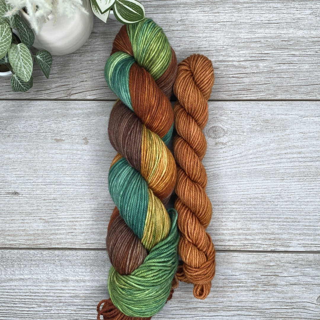 Green Dragon Inn DK SOCK SET  |  Hobbit &amp; Tolkien Inspired  |  LAMBkins  |  DK weight