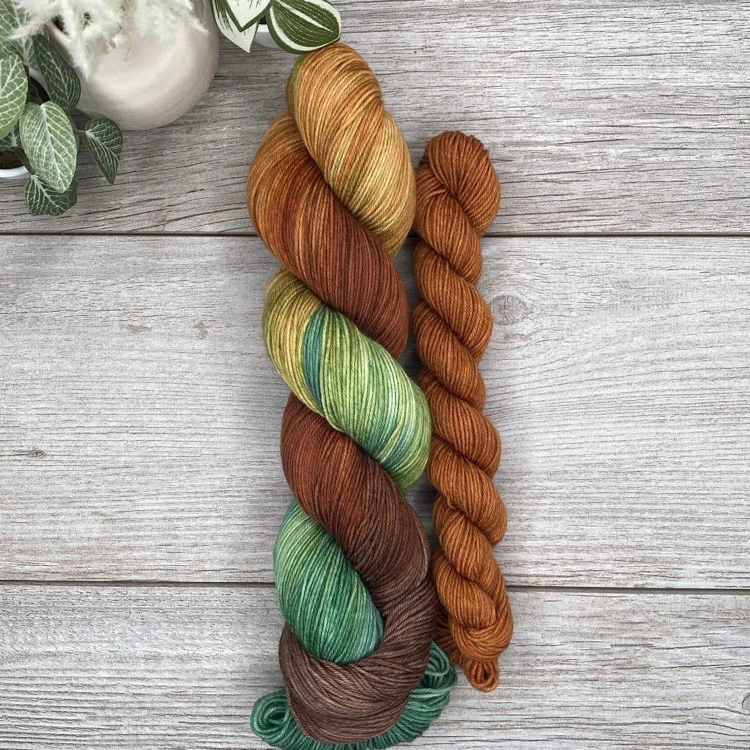 Green Dragon Inn SOCK SET  |  Hobbit &amp; Tolkien Inspired  |  SHEEPISHsock  |  fingering weight