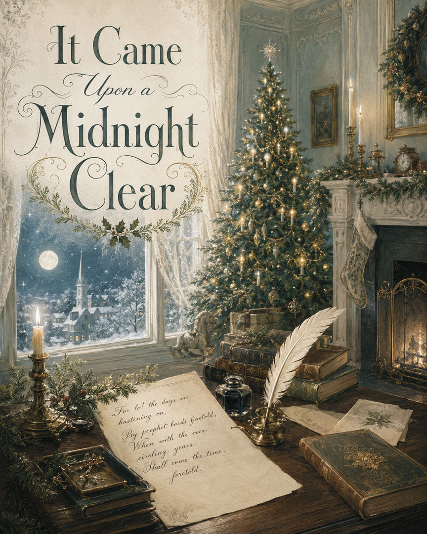 It Came Upon a Midnight Clear SOCK SET  |  Christmas 2026  |  Choose Fingering or DK weight