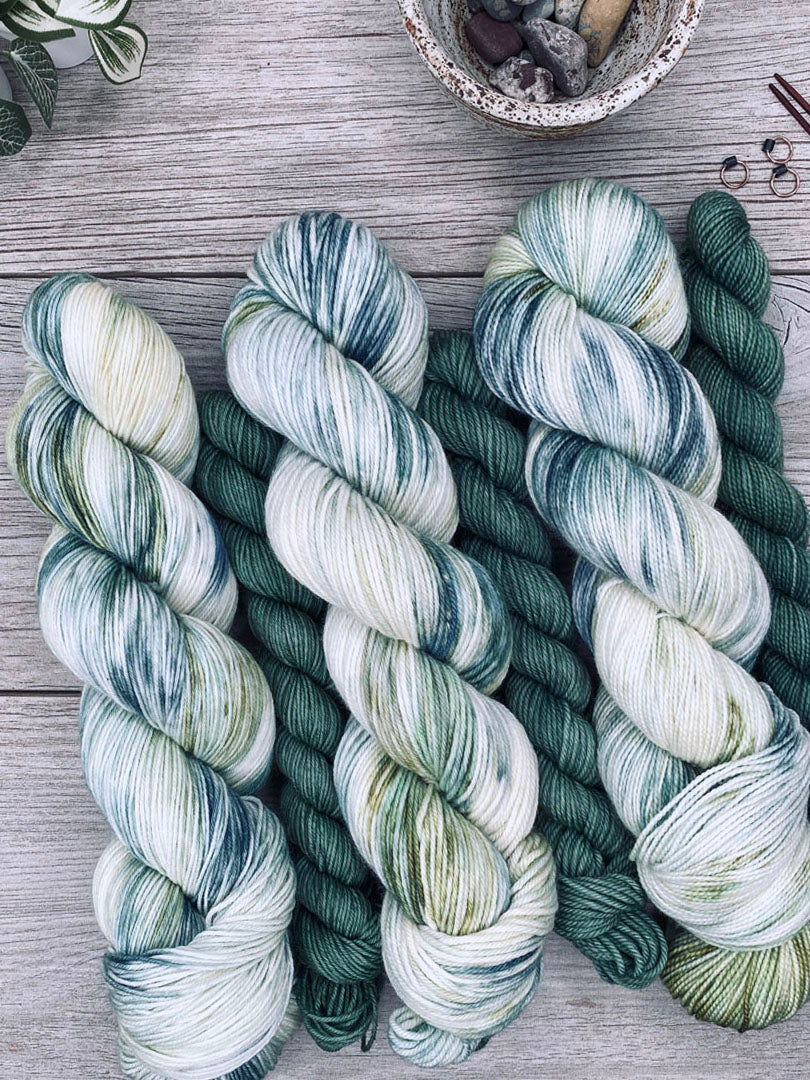 Mirror of Galadriel SOCK SET  |  Hobbit &amp; Tolkien Inspired  |  Choose Fingering or DK weight