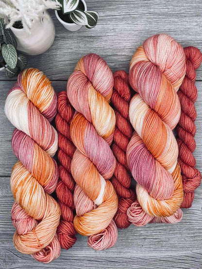 Red Herring SOCK SET  |  Sleuths &amp; Secrets Series  |  Choose Fingering or DK weight