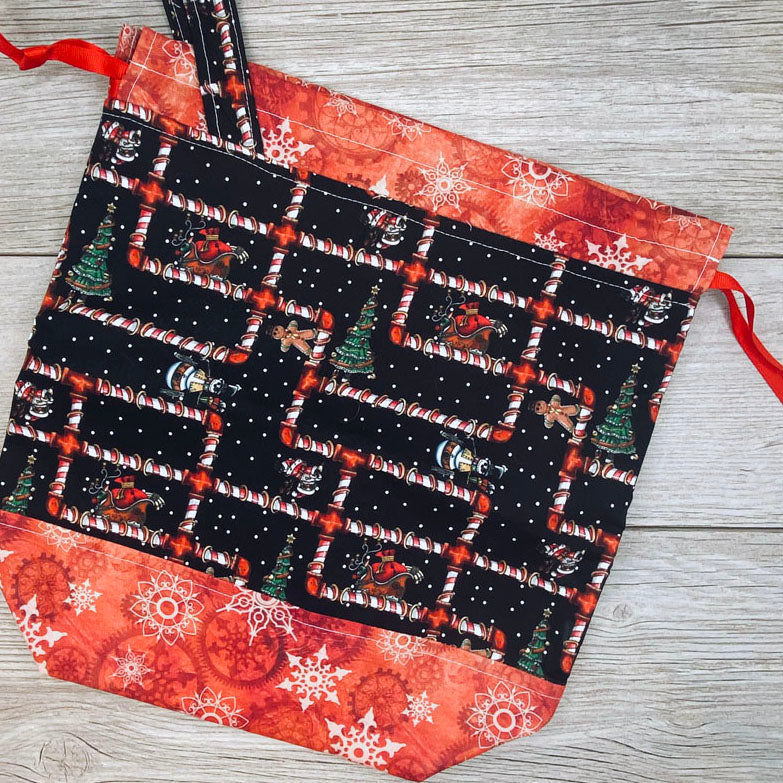 Steampunk Christmas Project Bag
