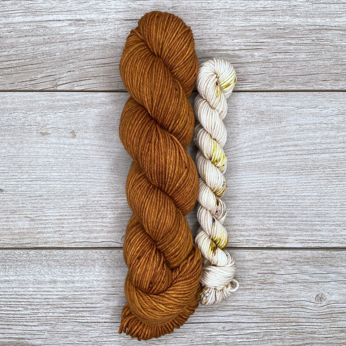 Toffee and Cream DK SOCK SET  |  LAMBkins  |  DK weight