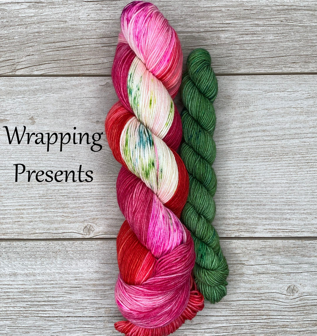 Wrapping Presents SOCK SET  |  SHEEPISHsock  |  fingering weight