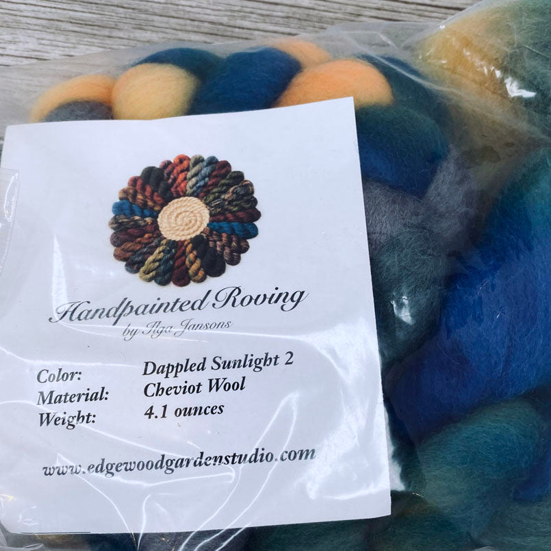 DESTASH  |  Electric Eel Wheel 6.0 PLUS Lazy Kate PLUS roving