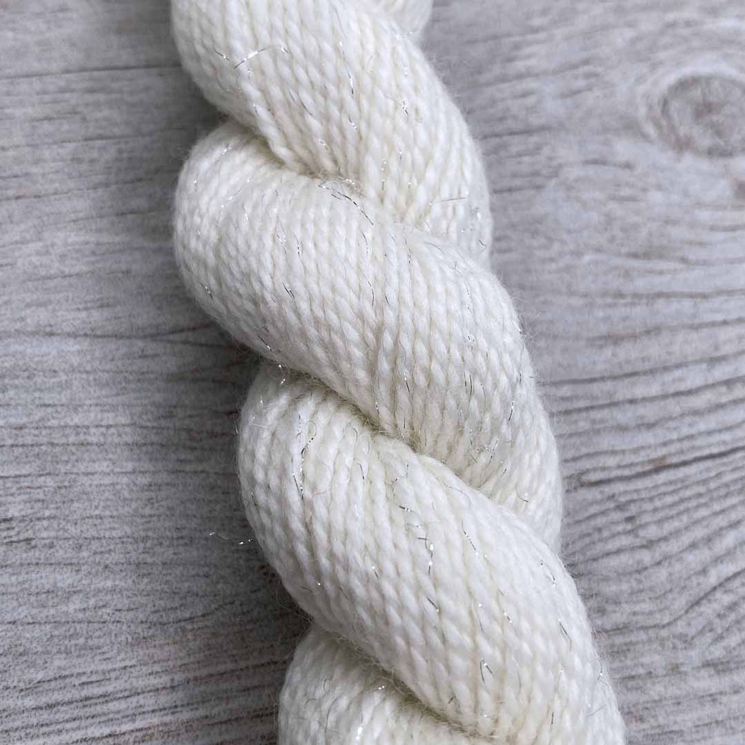 Bare Mini Skein  |  gLAMBorous (sparkle)  |  fingering weight