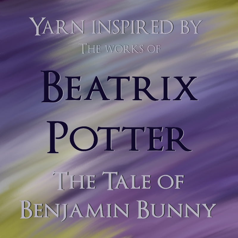 Rabbit-Tobacco SOCK SET  |  The Tale of Benjamin Bunny  |  Beatrix Potter Inspired  |  SHEEPISHsock  |  fingering weight