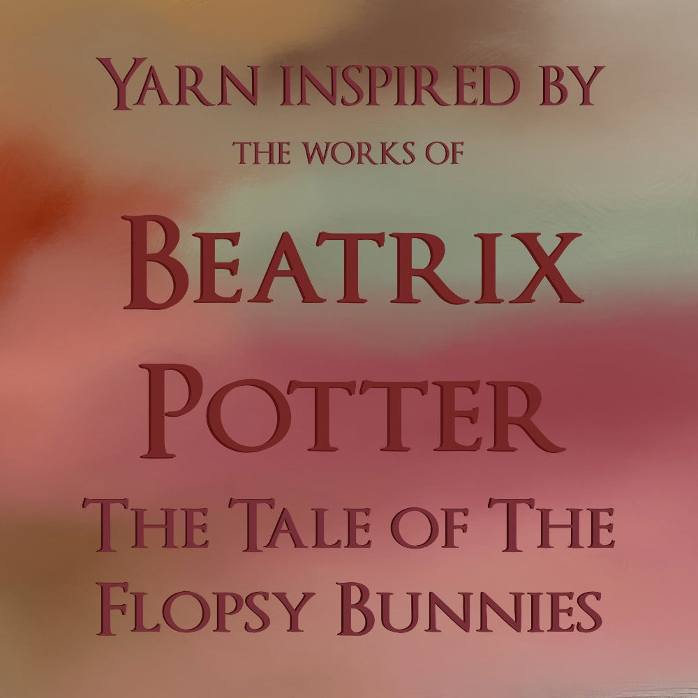 Nursery Garden SOCK SET  |  The Tale of the Flopsy Bunnies  |  Beatrix Potter Inspired  |  SHEEPISHsock  |  fingering weight