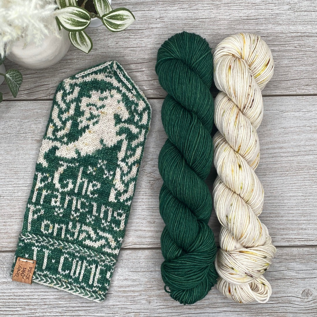 KIT for Prancing Pony Mitts 50g SET |  Hobbit &amp; Tolkien Inspired  |  SHEEPISHsock  |  fingering weight - Pony &amp; Pints